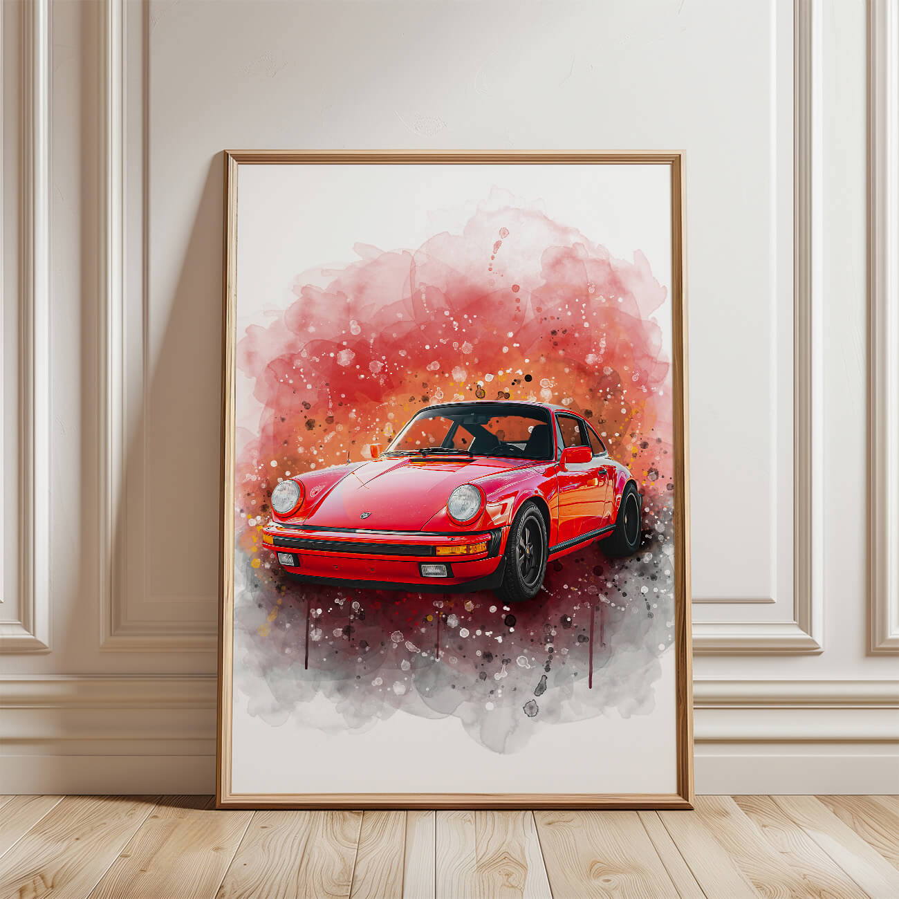 Auto Portrait personalisiert Poster