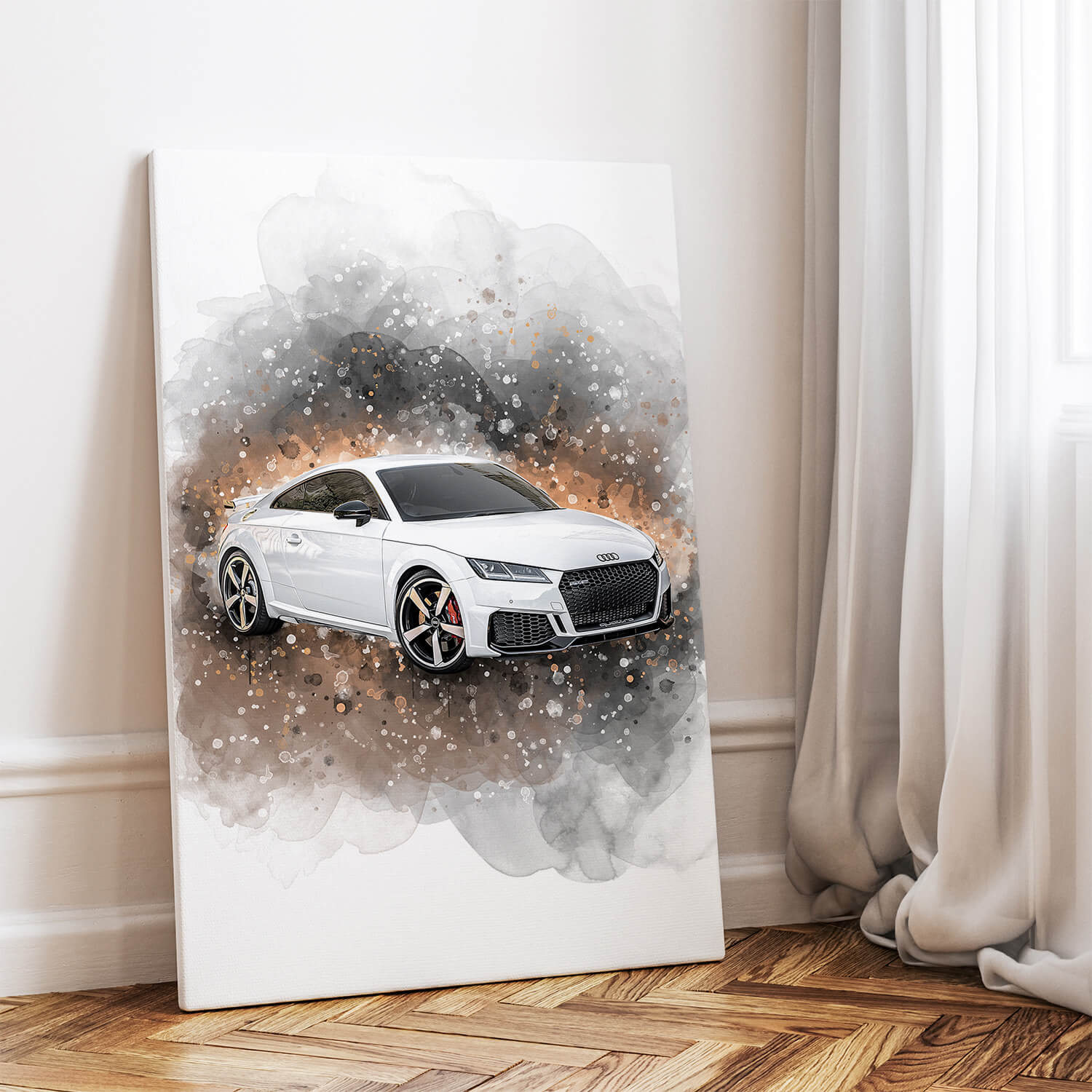 Personalisierte Leinwand Auto Geschenk